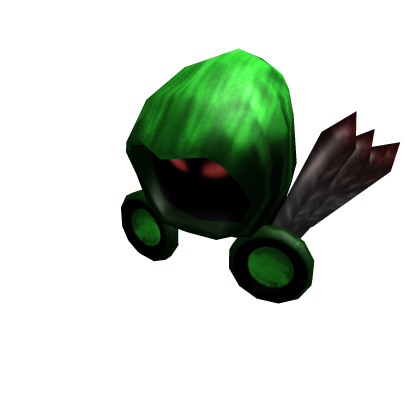 A popular virtual dominus hat from the popular game roblox