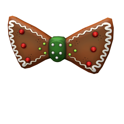 Gingerbread Bow Tie Roblox Wikia Fandom - roblox guest tie
