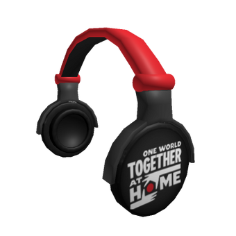 One World Together At Home Roblox Wikia Fandom - angry birds headphones roblox headphones over ear
