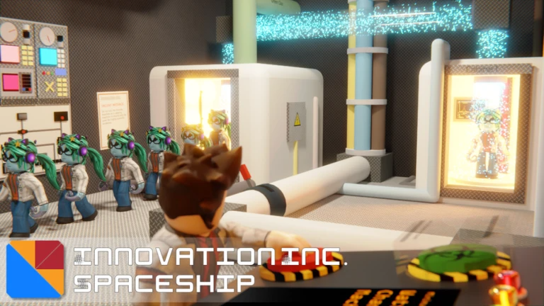 Innovation Inc Spaceship Roblox Wiki Fandom - roblox retrograde badge innovation