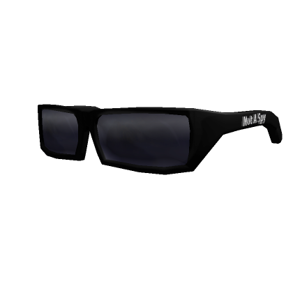 Not A Spy Sunglasses Roblox Wiki Fandom - glasses promo code roblox