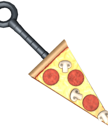 Pizza Kunai Roblox Wiki Fandom - pizza gear roblox id