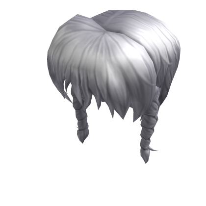 Cute White hair - Roblox