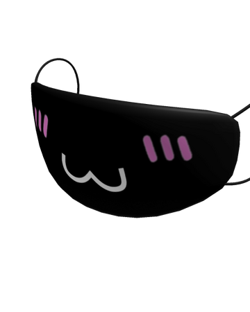 Black Kawaii Face Mask Roblox Wiki Fandom - roblox wikia dark mode