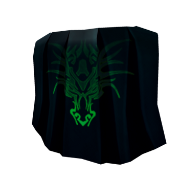 Emerald Dragon Master Cape