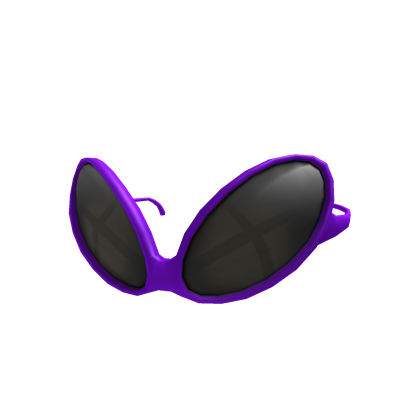 Purple Alien Shades Roblox Wiki Fandom - purple glasses roblox