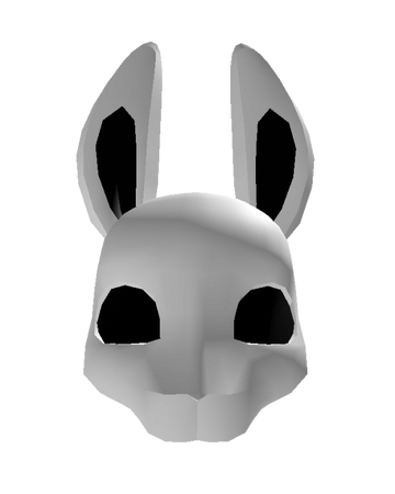White Haunted Rabbit Mask Roblox Wiki Fandom - how to make a mask in roblox