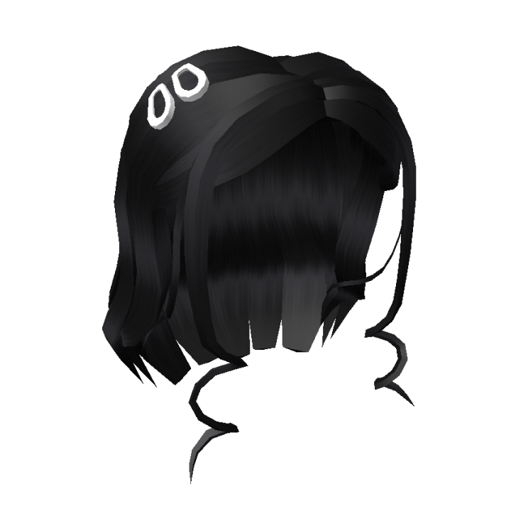 Black Hair - Roblox