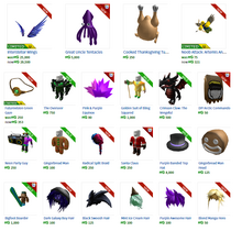 Category:Items formerly available for tickets, Roblox Wiki