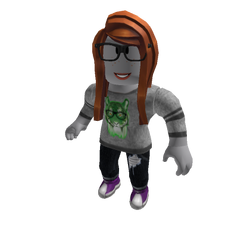Roblox character update! This is my character now and now I have