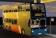 P1線首航當天獲派Enviro500 11.3米 (PG6290) 行走
