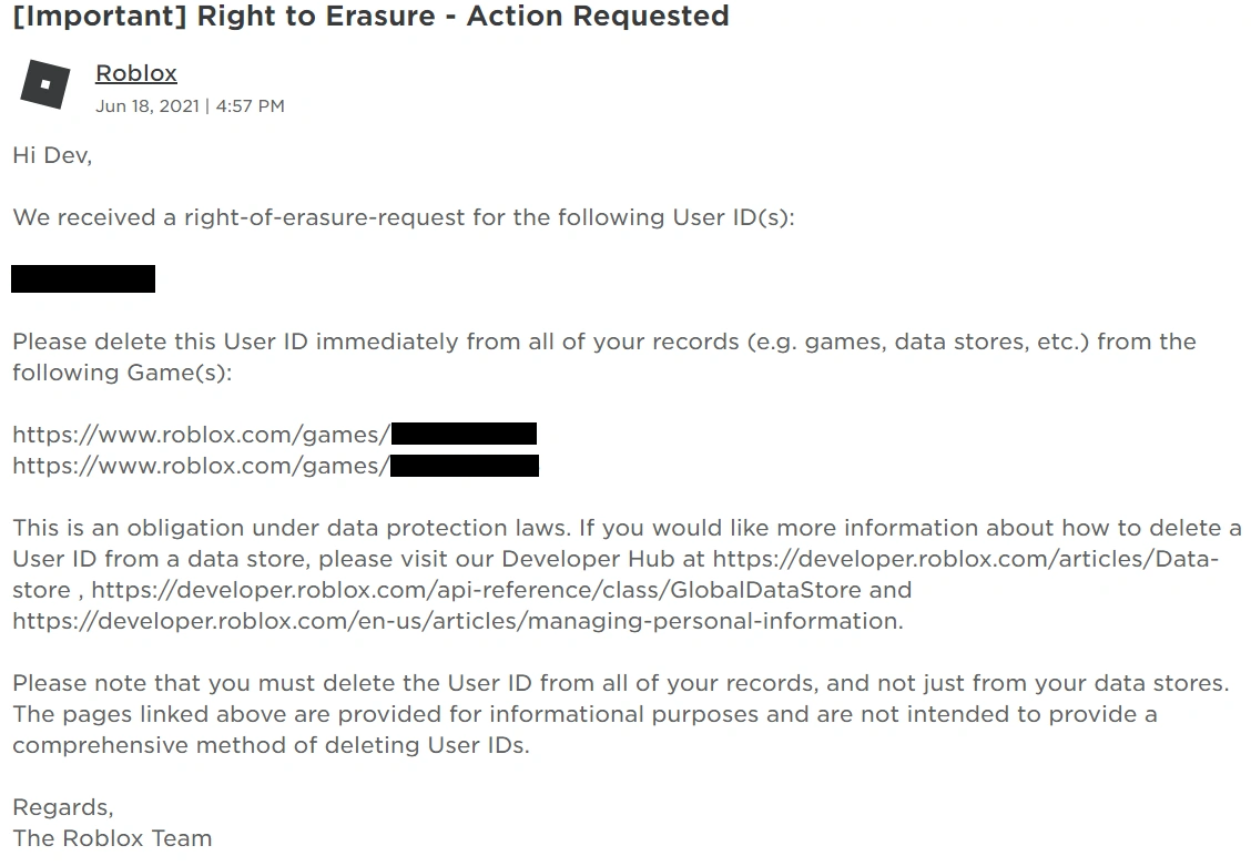 Right to Erasure Webhooks Now Available - by EcoScratcher