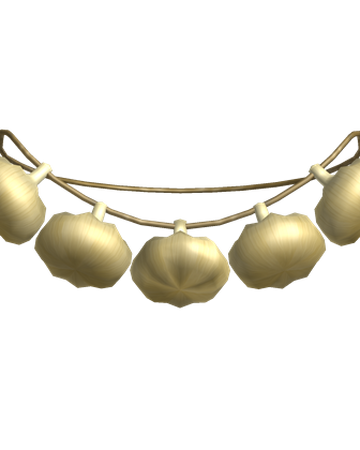 Catalog Garlic Necklace Roblox Wikia Fandom - roblox gear necklace