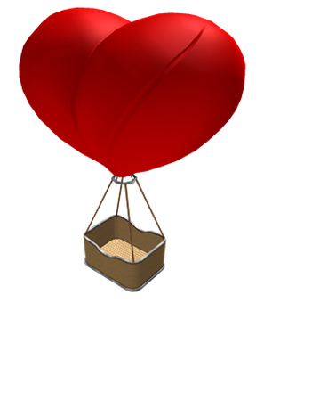 Heart Air Balloon Roblox Wiki Fandom - roblox hot air balloon gear id