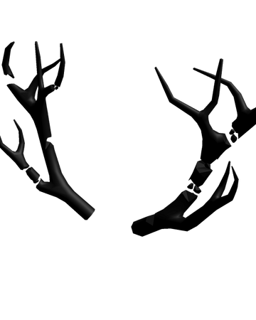 Catalog Void Antlers Roblox Wikia Fandom - black and white antlers roblox