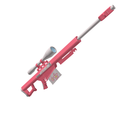 Catalog Pink Sniper Roblox Wikia Fandom - gear red paintball gun roblox
