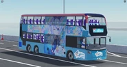 Jusdrive Adraina 501 Electric Premium被披上Vtuber「鯊皇」Gawr Gura 2023生日全車身廣告