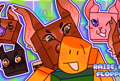 Roblox Raise a Floppa Sticker - Sticker Mania