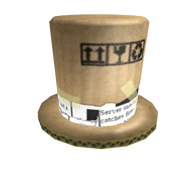 Recycled Cardboard Top Hat