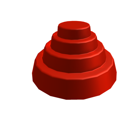 Catalog Impossible To Obtain Red Wedding Cake Hat Roblox Wikia Fandom - roblox red hat