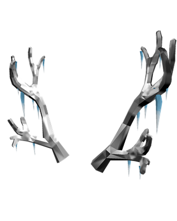 Catalog Frozen Antlers Of Everfrost Roblox Wikia Fandom - roblox frozen horns