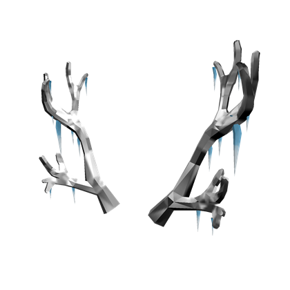 Catalog Frozen Antlers Of Everfrost Roblox Wikia Fandom - roblox black iron antlers are out