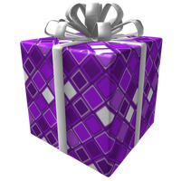 Catalog Purple Frozen Gift Of The Master Developer Roblox Wikia Fandom - roblox wiki catalog magdalene projectorg