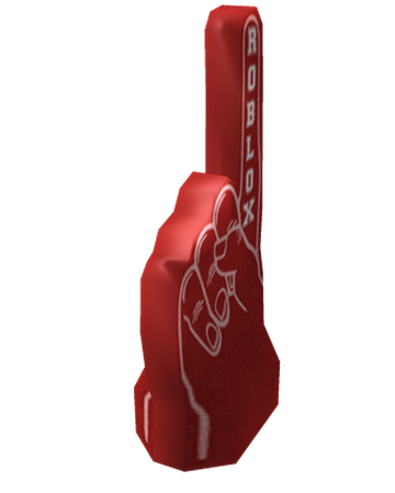 Red Foam Finger Roblox Wiki Fandom - foam robux