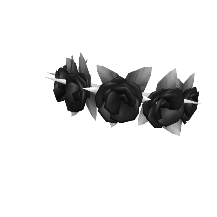 Spiked Dark Rose Crown Roblox Wiki Fandom - order of the black rose roblox