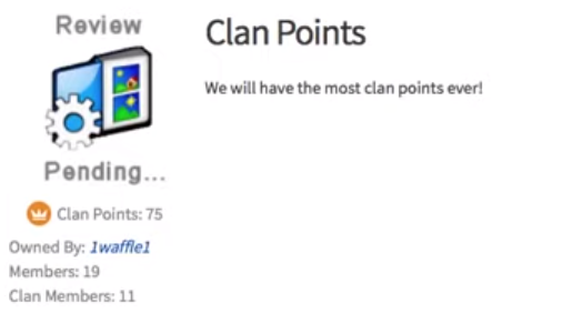 Player Points Roblox Wiki Fandom - roblox review pending