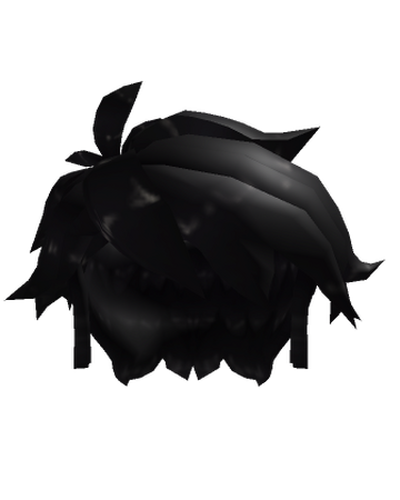 Messy Black Hair Roblox Wiki Fandom