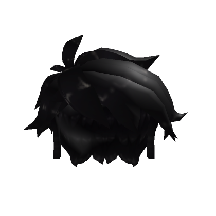 Anime Boy Hair in Black, Roblox Wiki