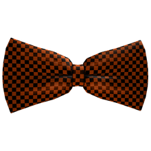 Halloween Checkered Bow Tie