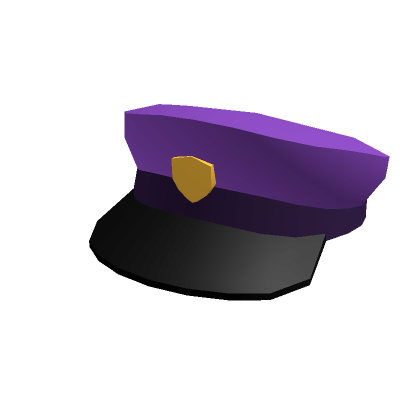 Purple Security Cap Roblox Wiki Fandom - fnaf purple guy death roblox