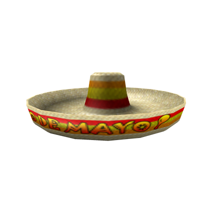 Catalog Cinco De Mayo Sombrero Roblox Wikia Fandom - sombrero hat roblox