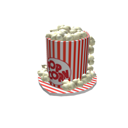 Catalog Popcorn Top Hat Roblox Wikia Fandom - popcorn bucket roblox