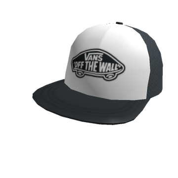 Wiki | | White-Black Roblox Classic Patch Fandom Hat Trucker Vans