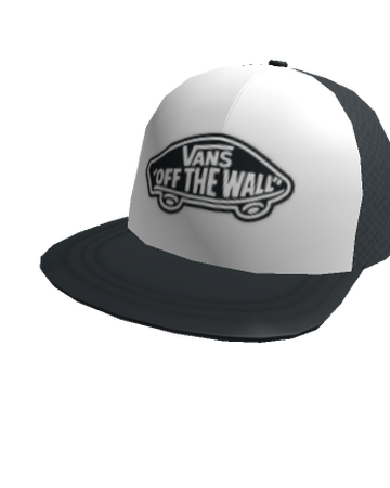 Vans White Black Classic Patch Trucker Hat Roblox Wiki Fandom