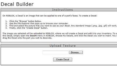 Decal, Roblox Wiki
