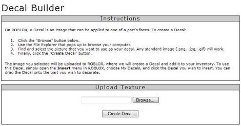 How to Create a Decal in Roblox