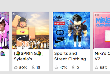 Roblox best 2025 clothing stores