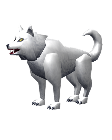 Snow Wolf Companion Roblox Wiki Fandom - how to get a wolf head id in roblox