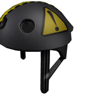 Catalog Warning Helmet Roblox Wikia Fandom - bike helmet roblox