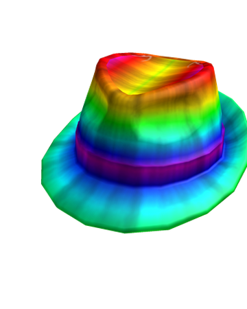 Catalog Rainbow Fedora Roblox Wikia Fandom - roblox fedora hat id