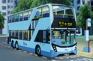 都巴派出Enviro500 MMC 12米 (SA3104) 行走NR253線