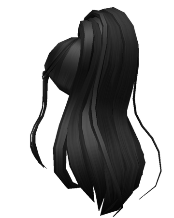 Black Grande Ponytail Roblox Wiki Fandom - roblox brown ponytail hair