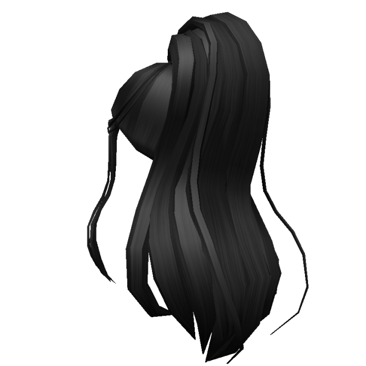 Category Hair Accessories Roblox Wikia Fandom - black messy ponytail roblox