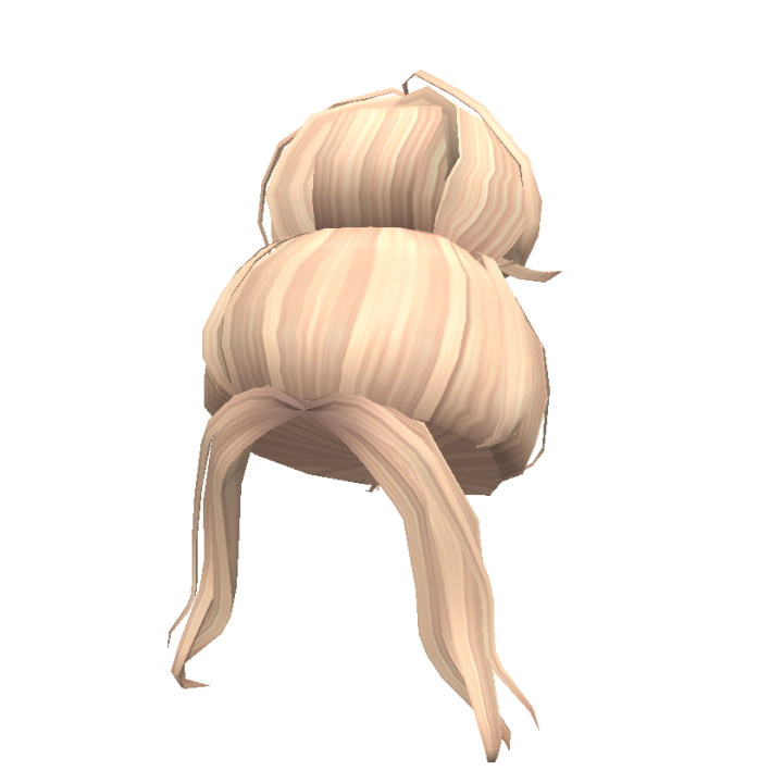 Catalog Blonde Messy Bun Ugc Roblox Wikia Fandom - dirty blonde space buns roblox