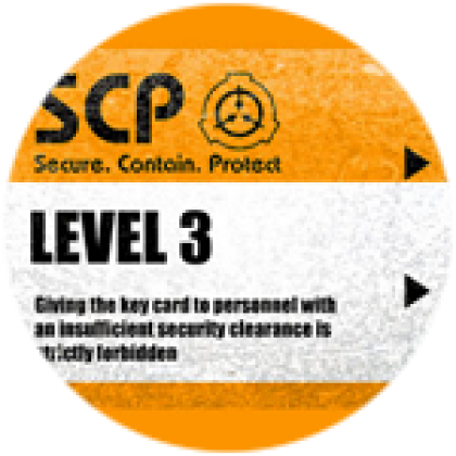 SCP Level 1 Keycard  Roblox Item - Rolimon's