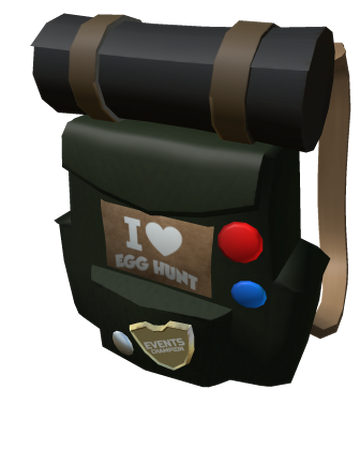 Catalog Events Hunter Backpack Roblox Wikia Fandom - how to get the dragon egg backpack in roblox